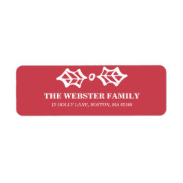 LetterkerstCollectie Etiket