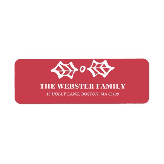 LetterkerstCollectie Etiket (Voorkant)