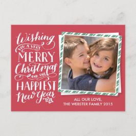 LetterkerstCollectie Feestdagenkaart