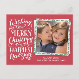 LetterkerstCollectie Feestdagenkaart