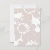 Letterkleur Floral notitie Bedankkaart (Achterkant)