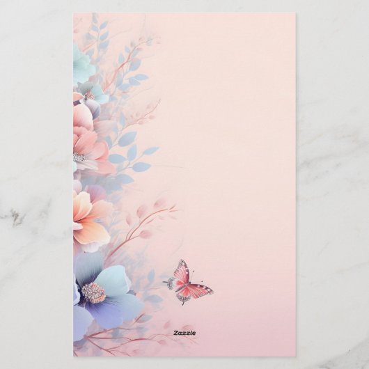 Letterkop Briefpapier (Achterkant)