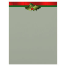 Letterkop met Holly en Red Brick-koptekst