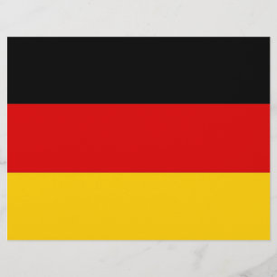 Letterkop met vlag van Duitsland