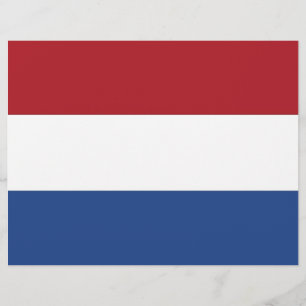 Letterkop met vlag van Nederland