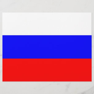 Letterkop met vlag van Rusland