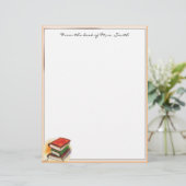 Letterkop van de boekenleer (Staand voorkant)