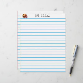 Letterkoplijnen voor school briefhoofd