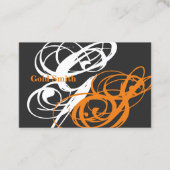 letterkunde visitekaartje (Voorkant)