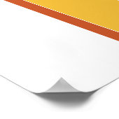 Letterkunstposter, F-monogram, Vetgedrukte initiaa Poster (Hoek)