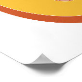 Letterkunstposter, G-monogram, Vetgedrukte initiaa Poster (Hoek)