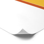 Letterkunstposter, T-monogram, Vette initiële lett Poster (Hoek)