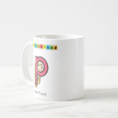 Letterland | Pp-Mok Koffiemok (Voorkant links)