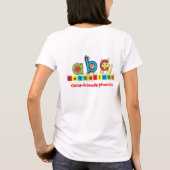 Letterland | T-Shirt voor vrouwen (dubbelzijdig) (Achterkant)