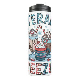 Letterlijk bevriezen thermosbeker