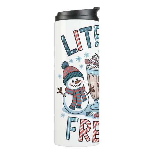 Letterlijk bevriezen thermosbeker (Gedraaid links)