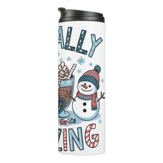 Letterlijk bevriezen thermosbeker (Geroteerd rechts)