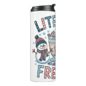 Letterlijk bevriezen thermosbeker (Gedraaid links)