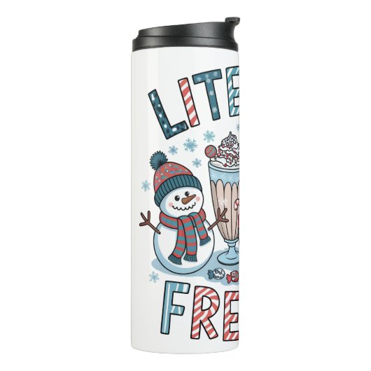 Letterlijk bevriezen thermosbeker (Gedraaid links)