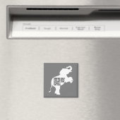 Letterlijk de slechtste witte olifantenGift Magneet (Insitu (Vaatwasser))