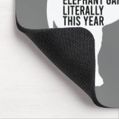 Letterlijk de slechtste witte olifantenGift Muismat (Hoek)