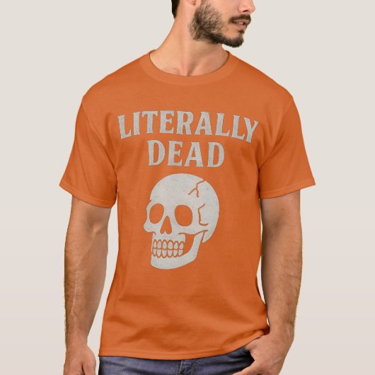 Letterlijk DOOD T-shirt (Voorkant)