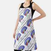 Letterlijk en figuurlijk een mentale pauze nemen schort (Insitu)