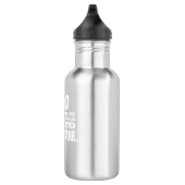 Letterlijk geen schimmige 60e zestigste zondvloed waterfles  (Rechts)