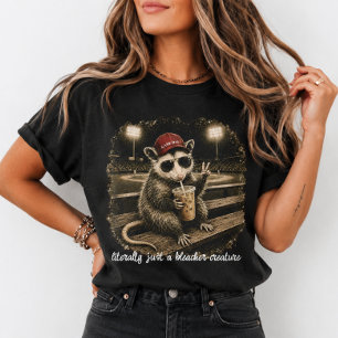 Letterlijk gewoon een Bleacher Creature Opossum Sp T-shirt