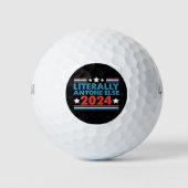Letterlijk iedereen anders 2024 President USA Elec Golfballen (Voorkant)