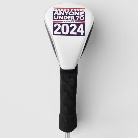 Letterlijk iedereen anders 2024 President USA Elec Golfheadcover (Voorkant)