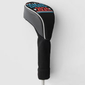 Letterlijk iedereen anders 2024 President USA Elec Golfheadcover (Schuin)