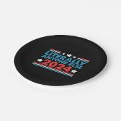 Letterlijk iedereen anders 2024 President USA Elec Papieren Bordje (Gekanteld)