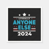 Letterlijk iedereen anders 2024 President USA Elec Servet (Voorkant)