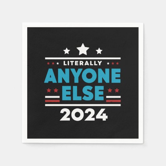 Letterlijk iedereen anders 2024 President USA Elec Servet (Voorkant)