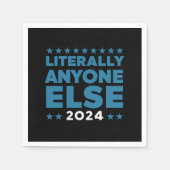 Letterlijk iedereen anders 2024 President USA Elec Servet (Voorkant)