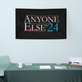 Letterlijk iedereen anders 2024 President USA Elec Spandoek (Beurs)