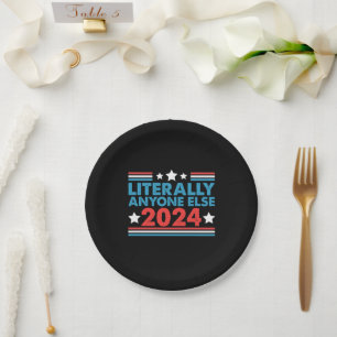 Letterlijk Iedereen Anders 2024 President VS Verki Papieren Bordje