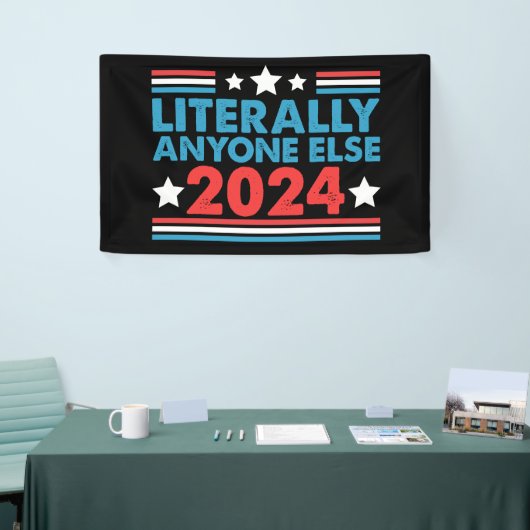 Letterlijk Iedereen Anders 2024 President VS Verki Spandoek (Beurs)