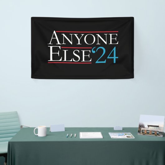 Letterlijk Iedereen Anders 2024 President VS Verki Spandoek (Beurs)