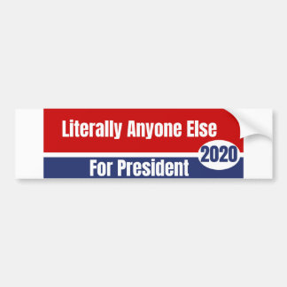 Letterlijk iedereen Else 2020 Bumpersticker