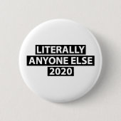 Letterlijk iedereen Else 2020 Ronde Button 5,7 Cm (Voorkant)