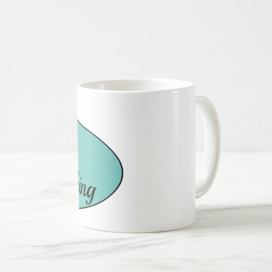 Letterlijk schudden van Mok (Voorkant rechts)