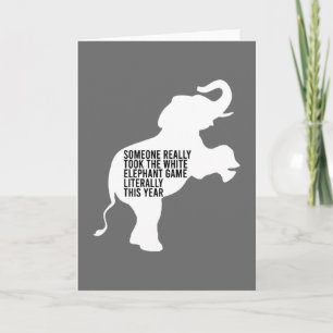 Letterlijk slechtste witte olifantengift kaart
