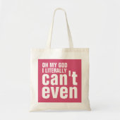 Letterlijk zelfs niet tote bag (Voorkant)