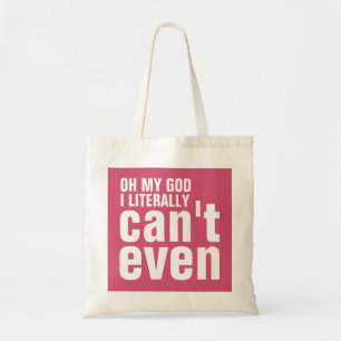 Letterlijk zelfs niet tote bag