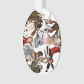 Letterlijke klassiekers en fictieve tekenaars droo ornament (voorkant)