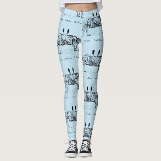 Letterlijke Lateraal Denken Leggings (Voorkant)