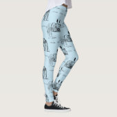 Letterlijke Lateraal Denken Leggings (Rechts)
