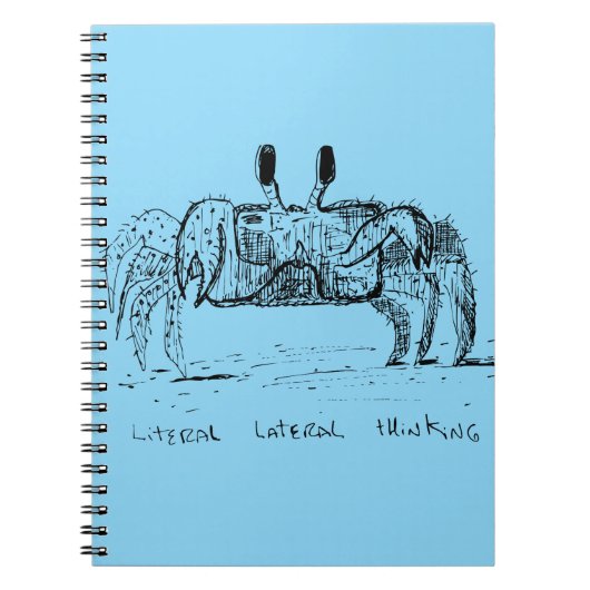 Letterlijke Lateraal Denken Notitieboek (Voorkant)